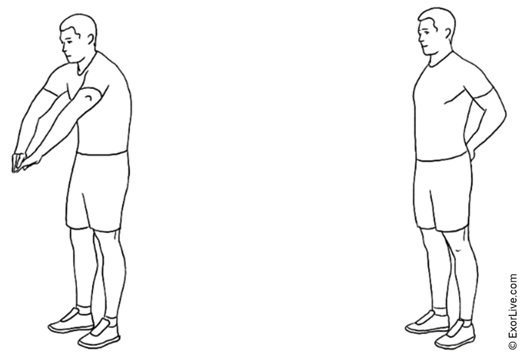 Illustration af øvelse
