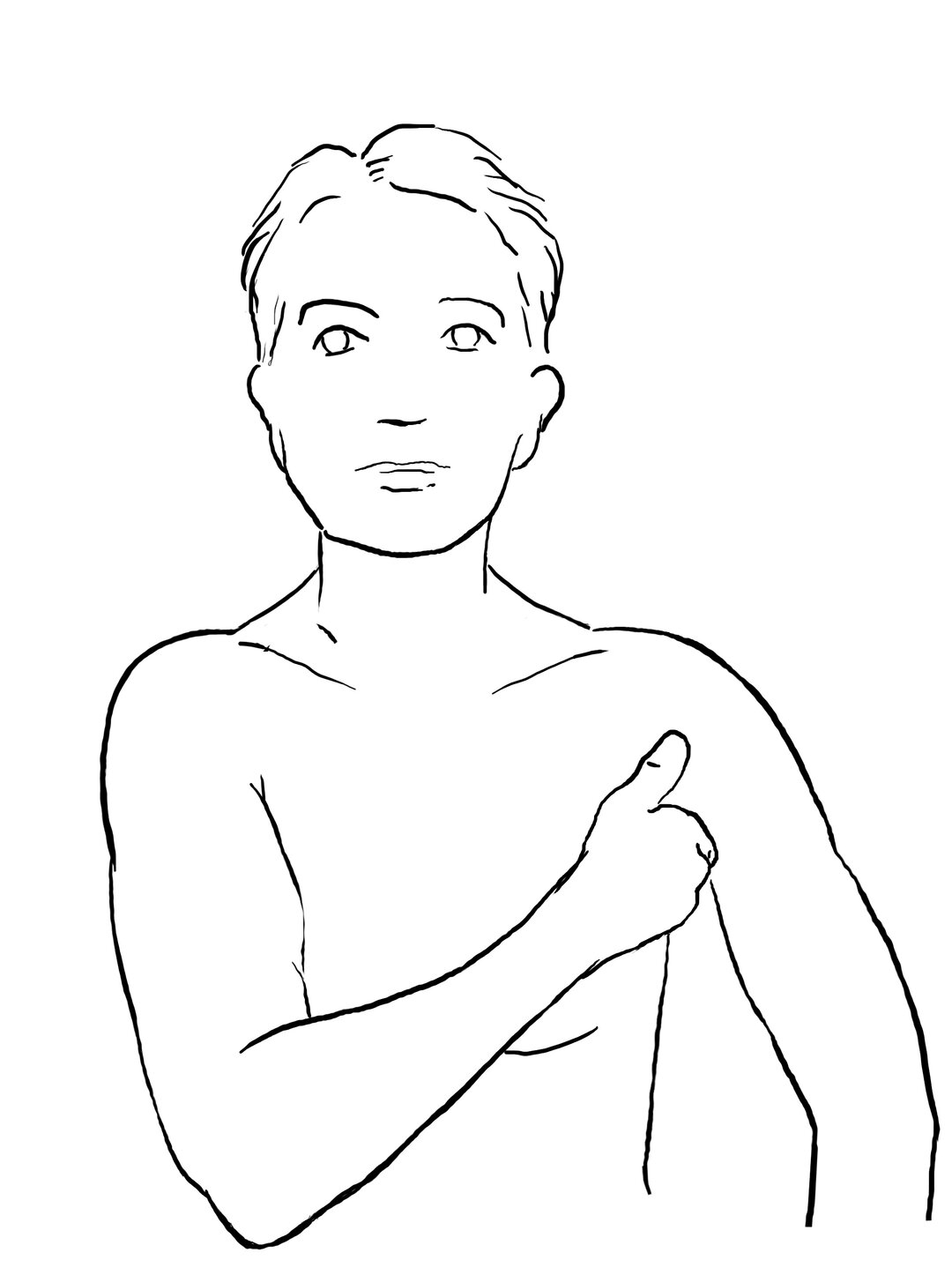 Illustration af øvelsen