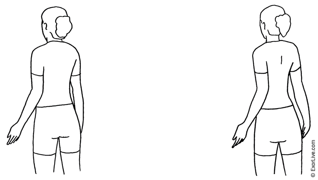 Illustration af øvelse