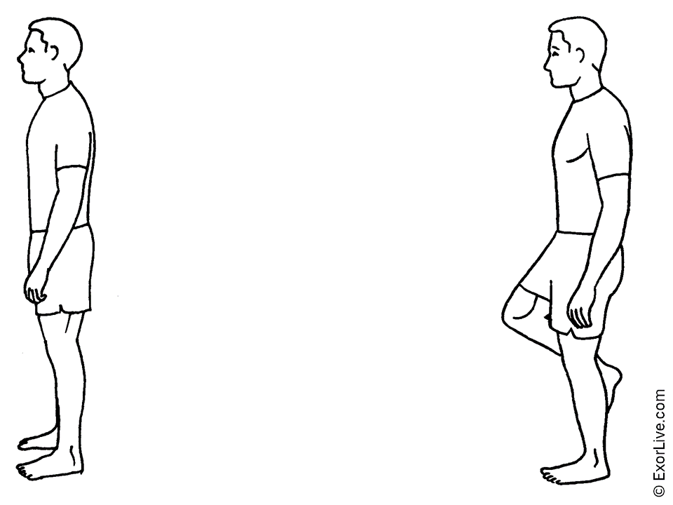 Illustration af øvelse