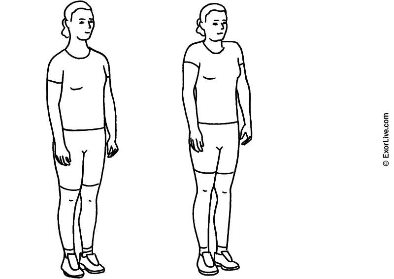 Illustration af øvelse