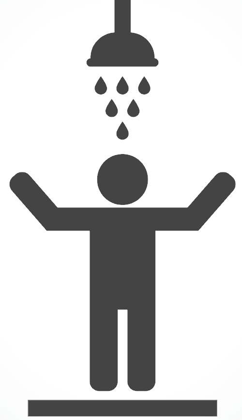 person under bruser