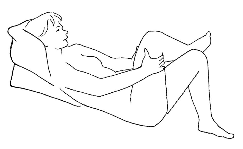 Illustration af øvelsen