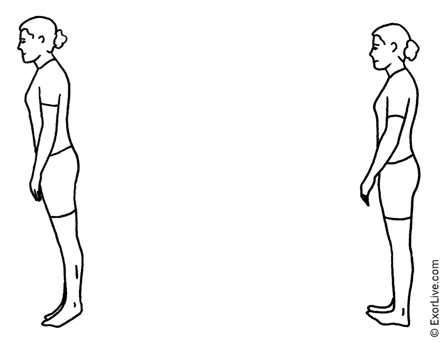 Illustration af øvelsen