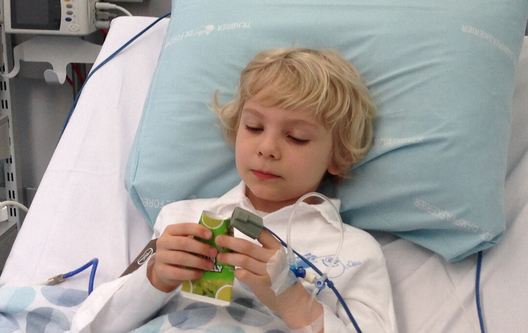 Felix spiser en is.