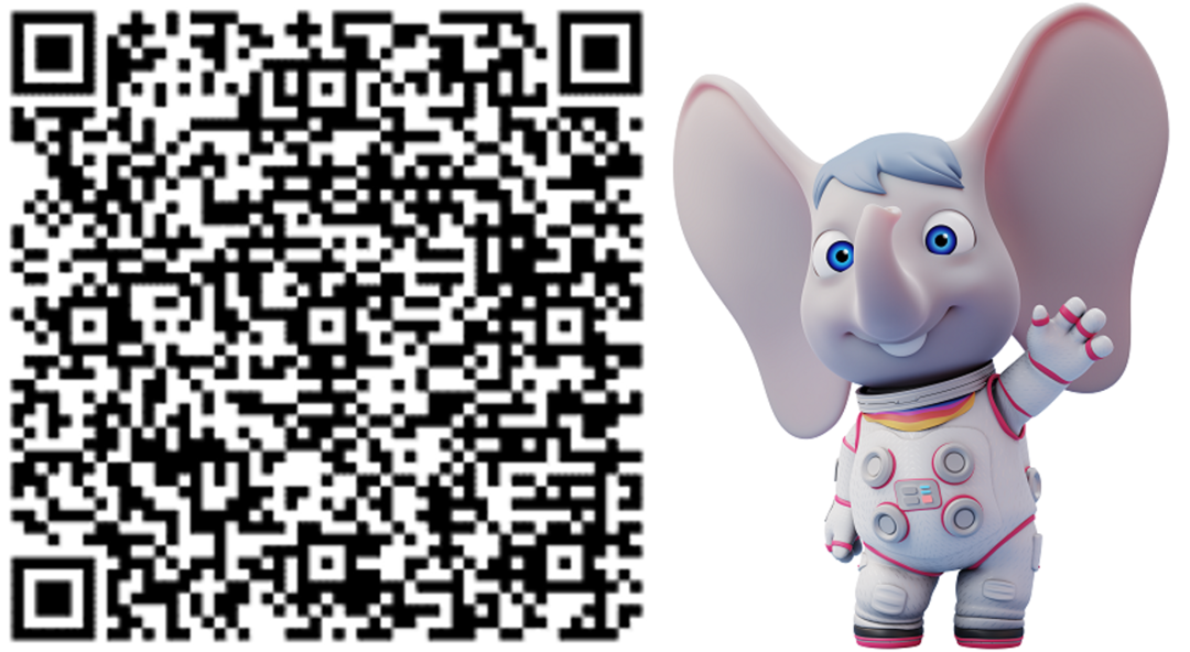 QR-kode til en video om MR-skanning