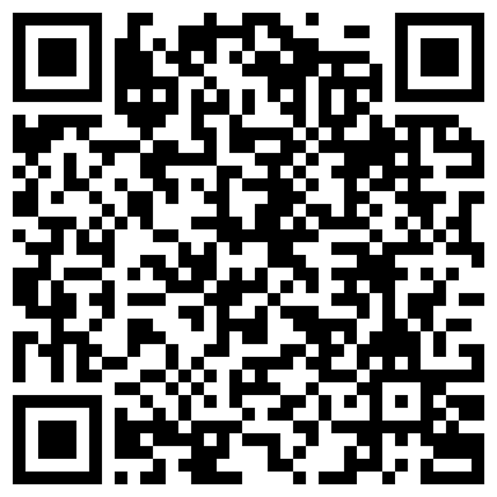QR kode til informationsvideoer om den første tid med det lille barn