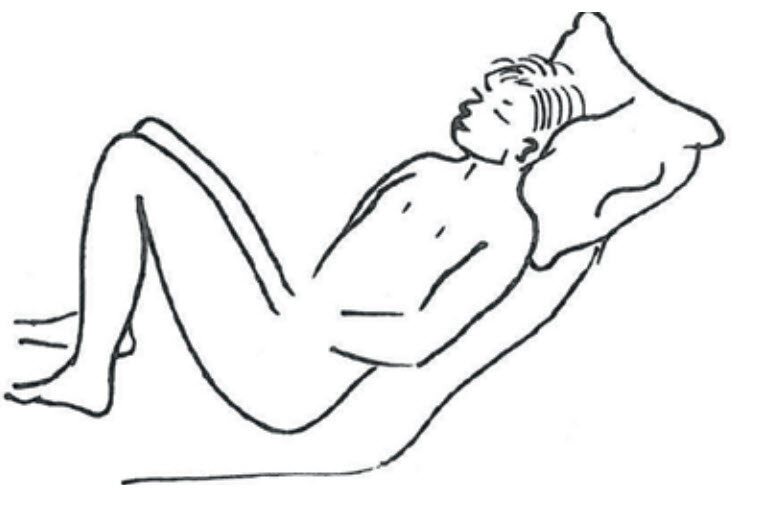 Illustration af øvelse