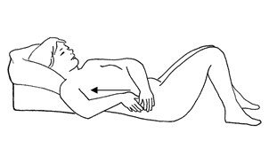 Illustration af øvelse