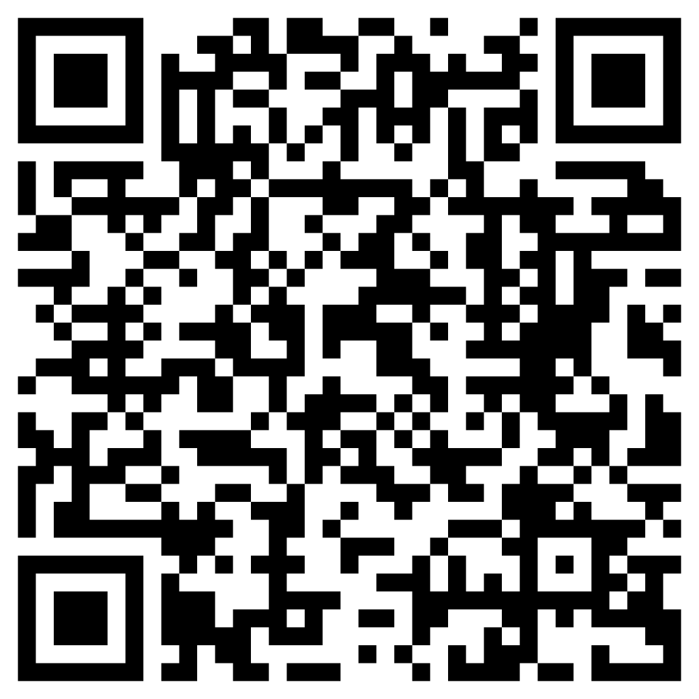 QR-kode til 10 gode råd til patientsikkerhed