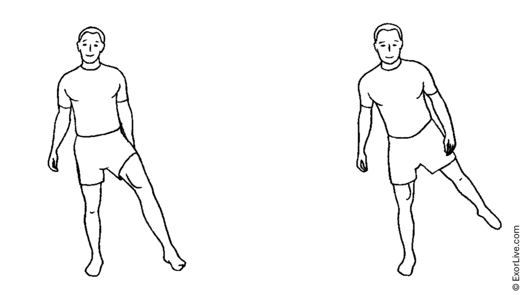Illustration af øvelse