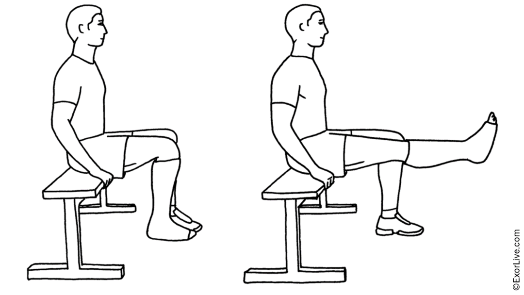 Illustration af øvelse