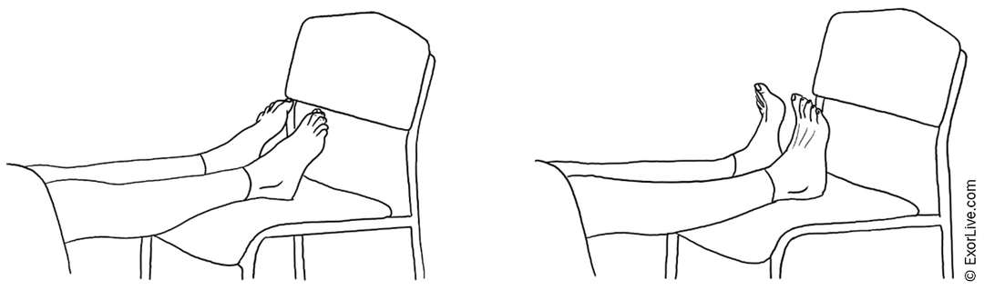 Illustration af øvelse