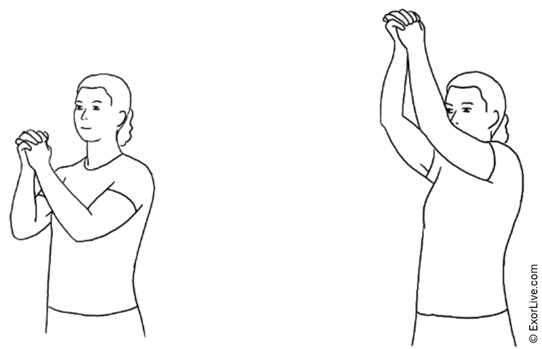 Illustration af øvelse