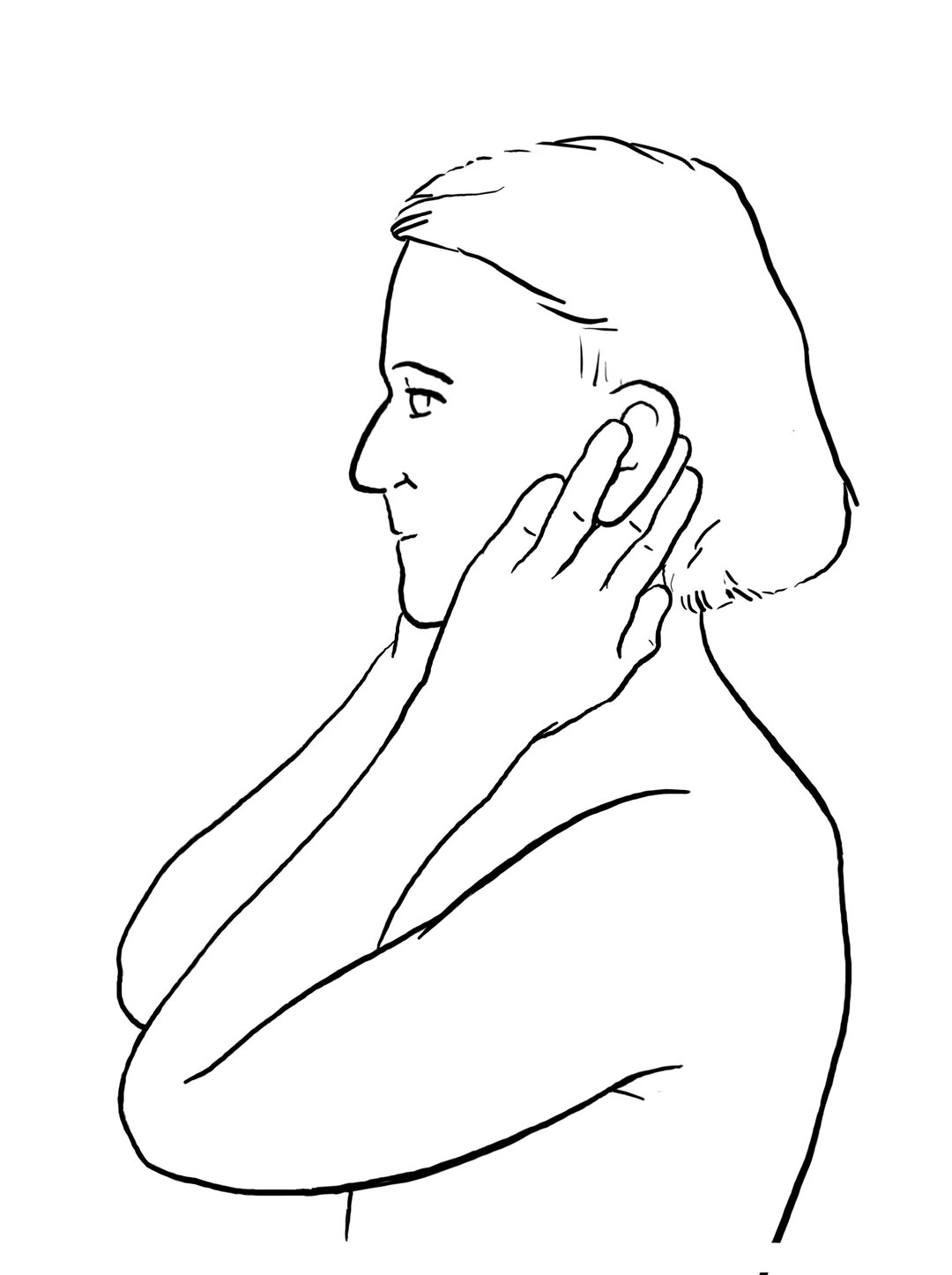 Illustration af øvelsen