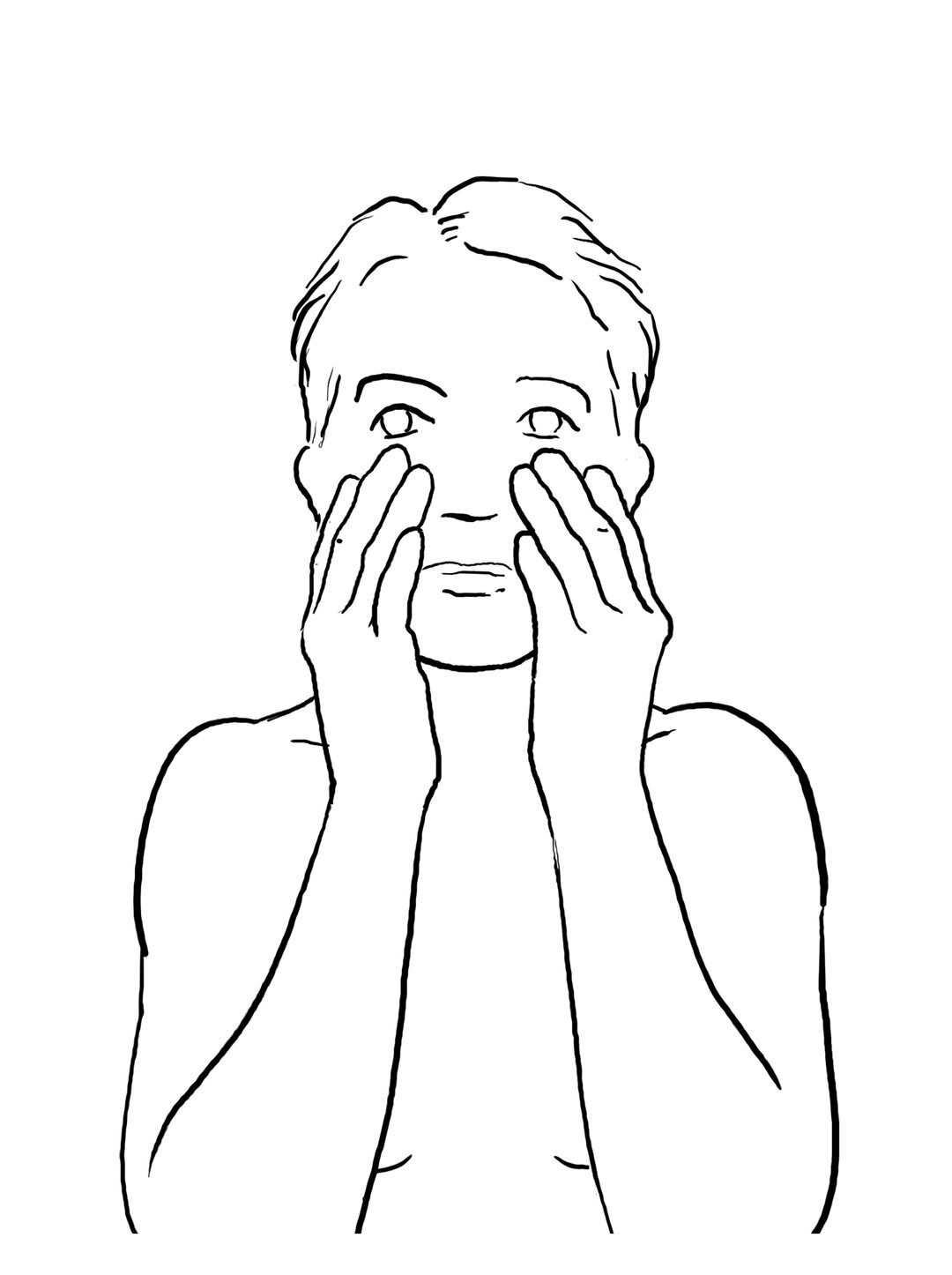 Illustration af øvelse