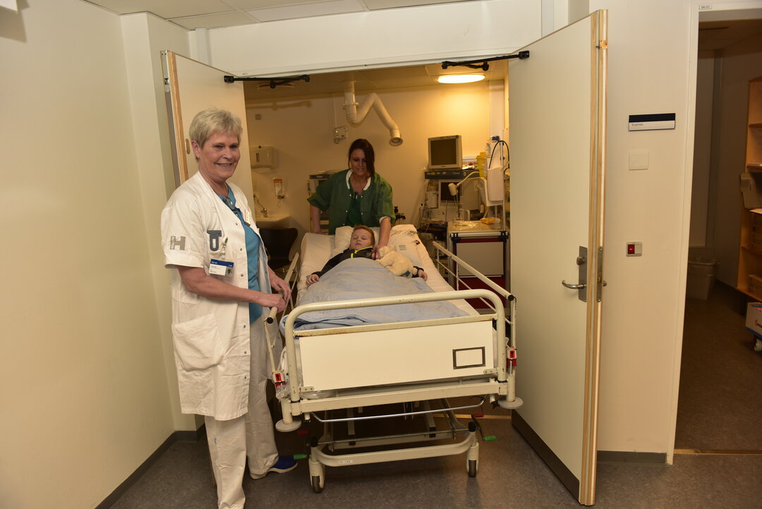 Villads er færdig men sover stadig