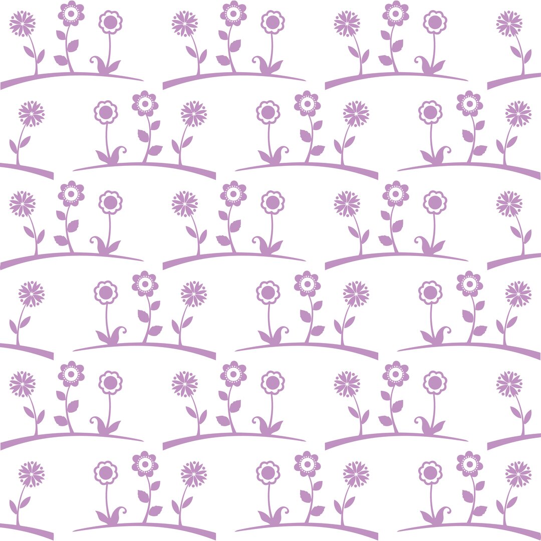 Små lilla blomster