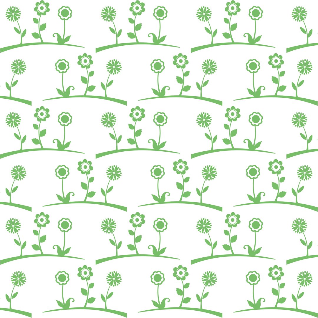 Små grønne blomster