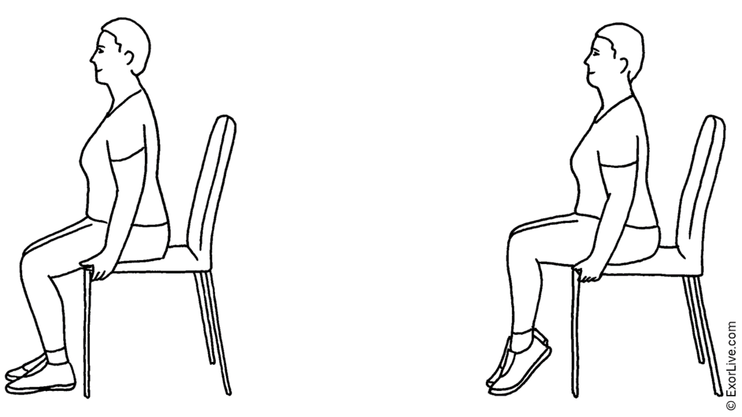 Illustration af øvelse
